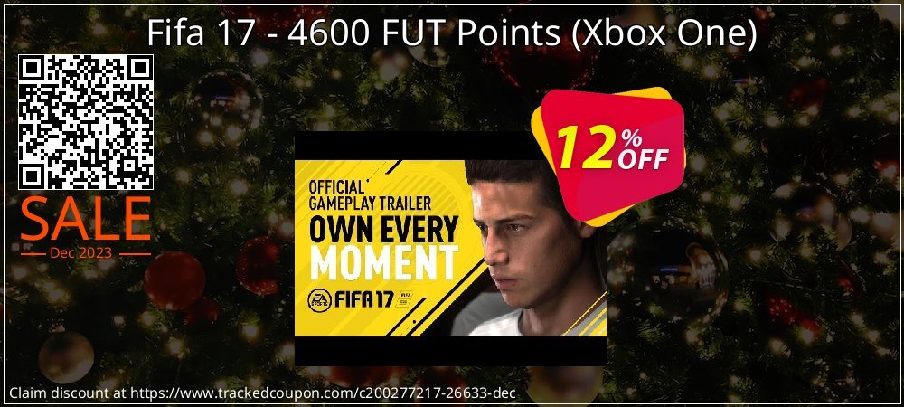 Fifa 17 - 4600 FUT Points - Xbox One  coupon on Easter Day offering sales
