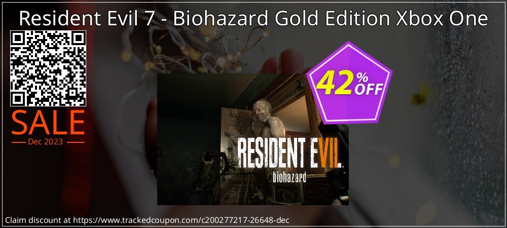 Resident Evil 7 - Biohazard Gold Edition Xbox One coupon on Easter Day offer