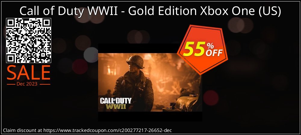 Call of Duty WWII - Gold Edition Xbox One - US  coupon on April Fools' Day super sale