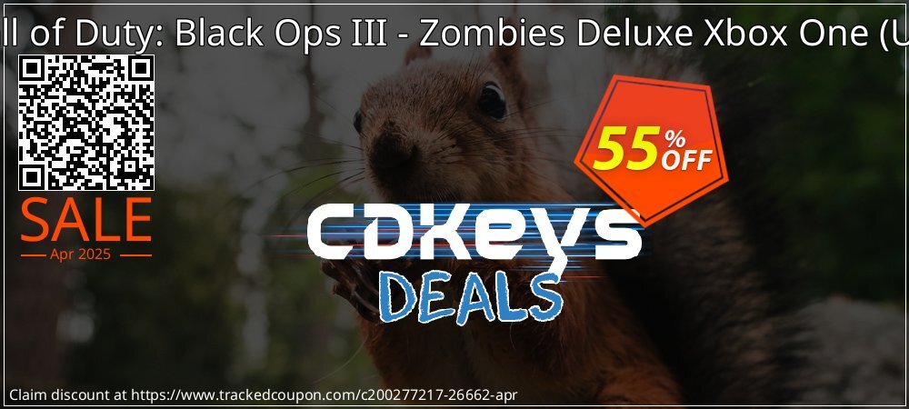 Call of Duty: Black Ops III - Zombies Deluxe Xbox One - UK  coupon on World Wildlife Day super sale