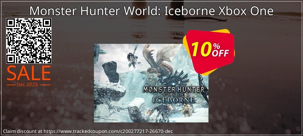 Monster Hunter World: Iceborne Xbox One coupon on National Walking Day super sale