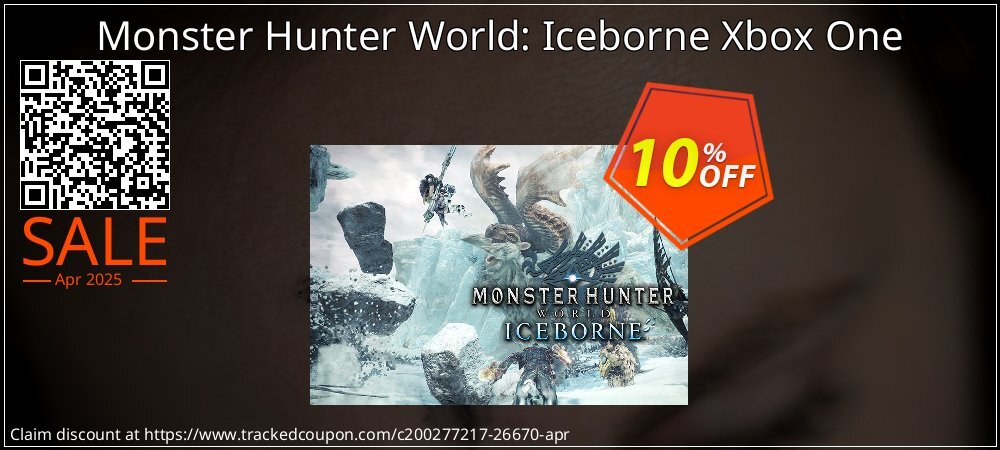 Monster Hunter World: Iceborne Xbox One coupon on National Walking Day super sale