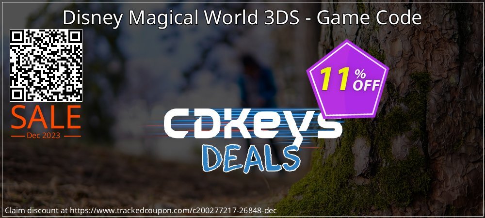 Disney Magical World 3DS - Game Code coupon on Virtual Vacation Day discount