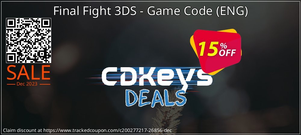 Final Fight 3DS - Game Code - ENG  coupon on World Party Day discount
