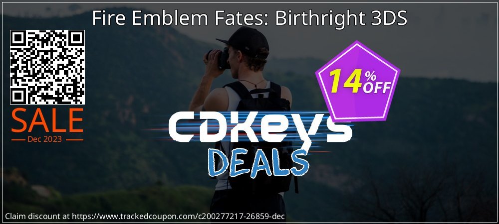 Fire Emblem Fates: Birthright 3DS coupon on Tell a Lie Day super sale