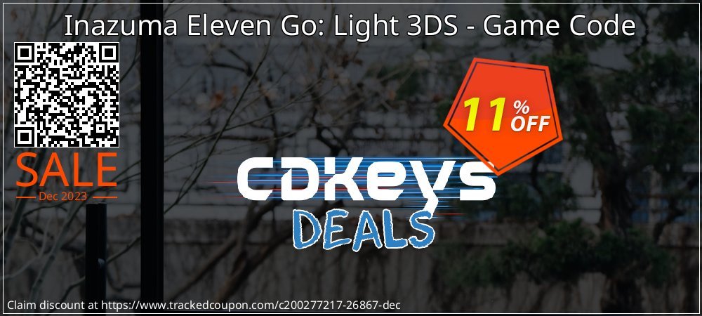 Inazuma Eleven Go: Light 3DS - Game Code coupon on Working Day super sale