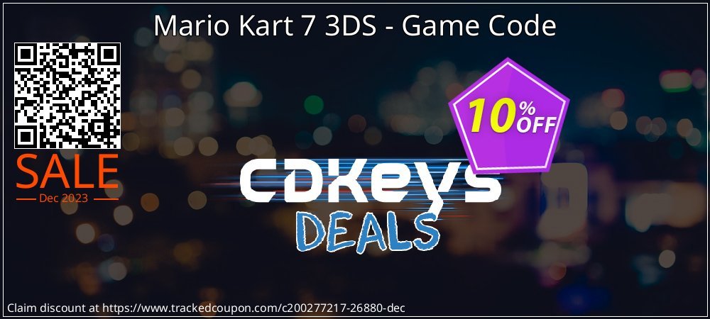 Get 10% OFF Mario Kart 7 3DS - Game Code offering sales