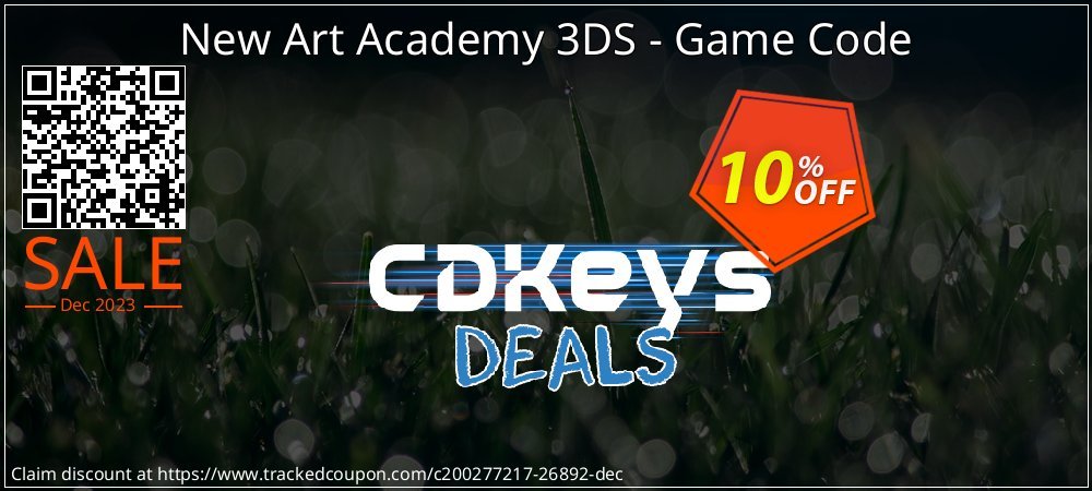 New Art Academy 3DS - Game Code coupon on April Fools' Day discount