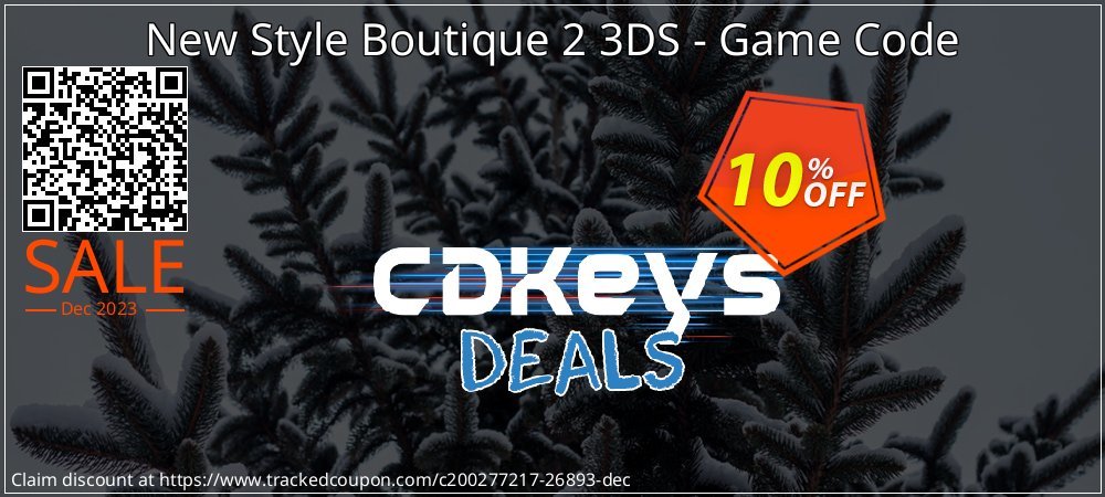 New Style Boutique 2 3DS - Game Code coupon on Easter Day offering discount
