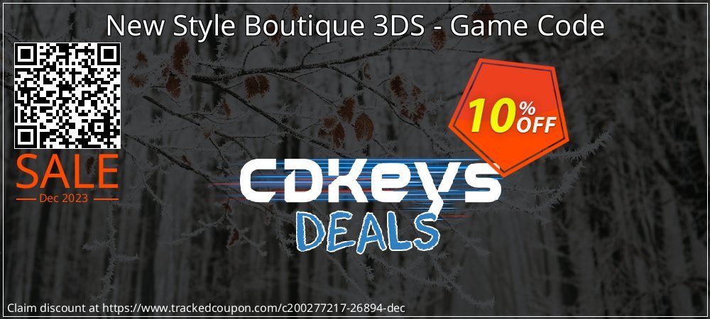 New Style Boutique 3DS - Game Code coupon on Tell a Lie Day offering sales