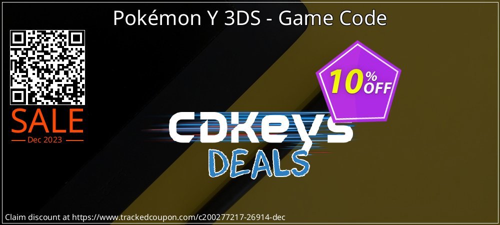 Pokémon Y 3DS - Game Code coupon on Tell a Lie Day discounts