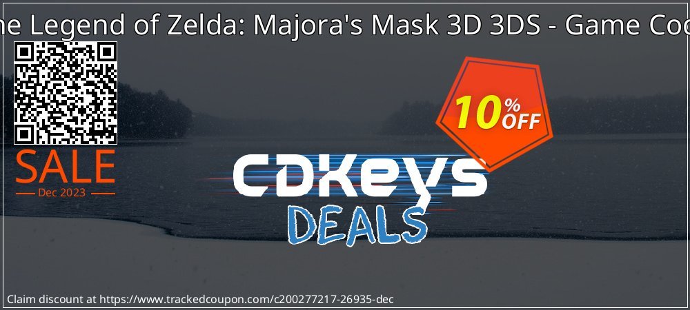 The Legend of Zelda: Majora's Mask 3D 3DS - Game Code coupon on National Walking Day deals
