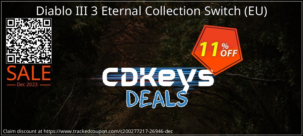 Diablo III 3 Eternal Collection Switch - EU  coupon on Palm Sunday offer