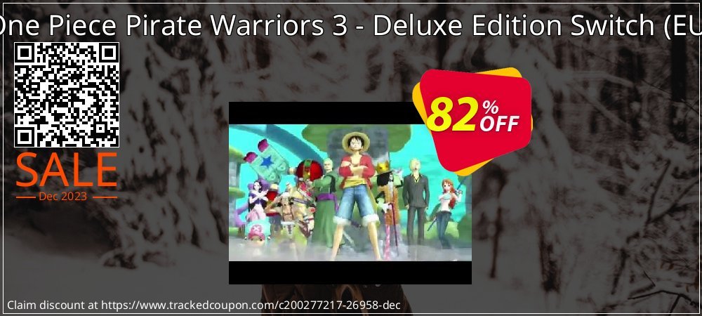 One Piece Pirate Warriors 3 - Deluxe Edition Switch - EU  coupon on Easter Day super sale