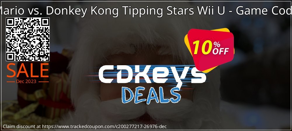 Mario vs. Donkey Kong Tipping Stars Wii U - Game Code coupon on World Party Day super sale