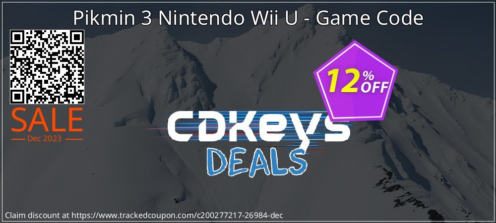 Pikmin 3 Nintendo Wii U - Game Code coupon on Tell a Lie Day offering sales