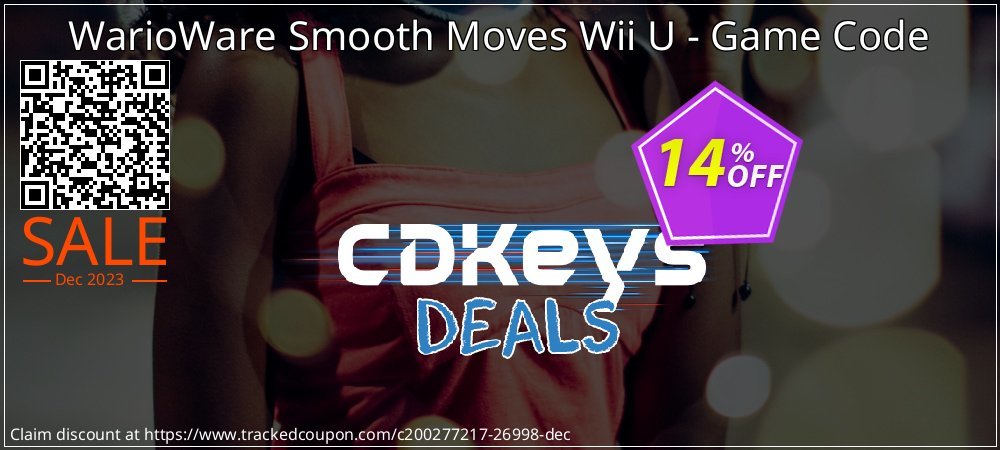 WarioWare Smooth Moves Wii U - Game Code coupon on Easter Day deals