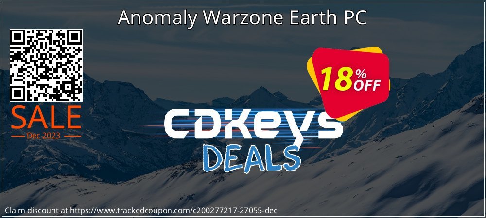 Anomaly Warzone Earth PC coupon on National Walking Day offering discount