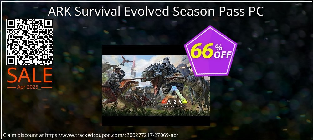 ARK Survival Evolved Season Pass PC coupon on Tell a Lie Day sales