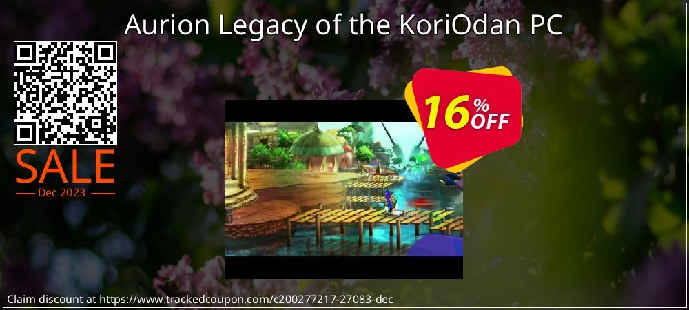 Aurion Legacy of the KoriOdan PC coupon on Easter Day offering sales
