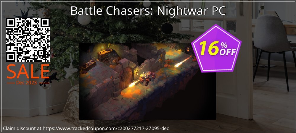 Battle Chasers: Nightwar PC coupon on National Walking Day promotions