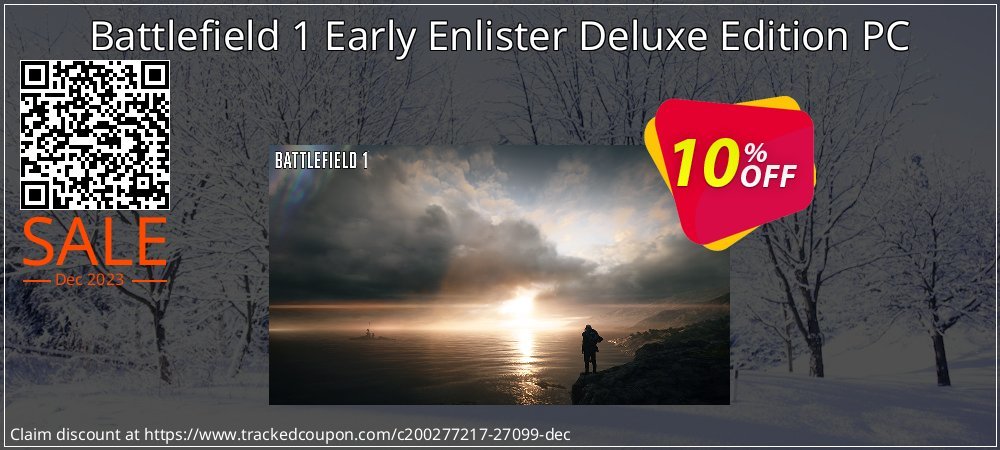 Battlefield 1 Early Enlister Deluxe Edition PC coupon on Tell a Lie Day discount