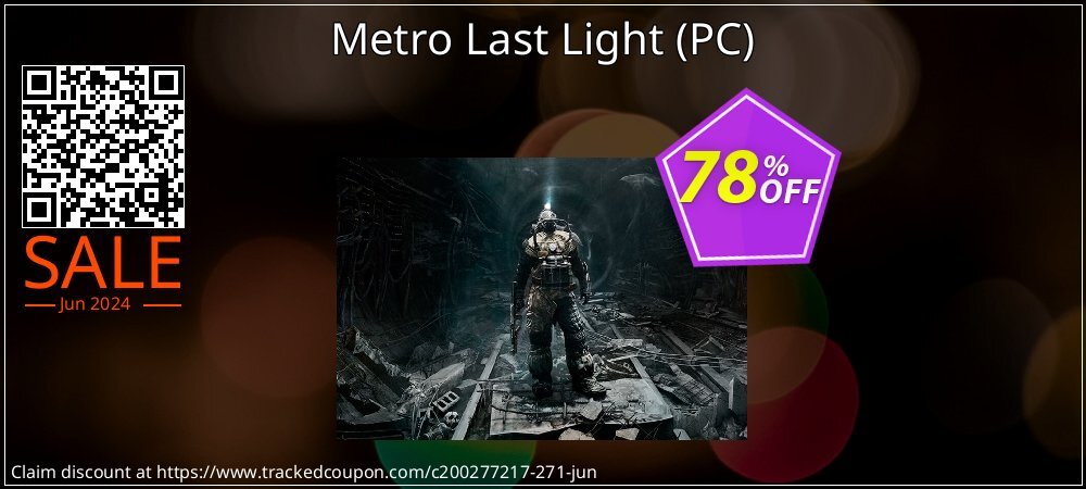 Metro Last Light - PC  coupon on World Whisky Day offering sales