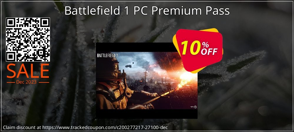 Battlefield 1 PC Premium Pass coupon on National Walking Day offering discount