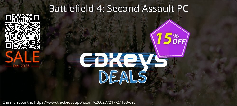 Battlefield 4: Second Assault PC coupon on Easter Day discount
