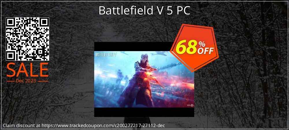 Battlefield V 5 PC coupon on April Fools' Day discounts