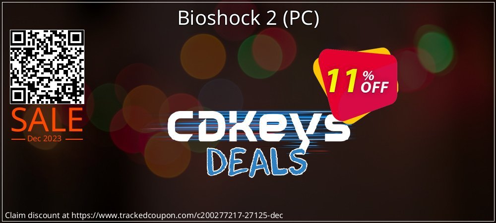 Bioshock 2 - PC  coupon on National Walking Day offer