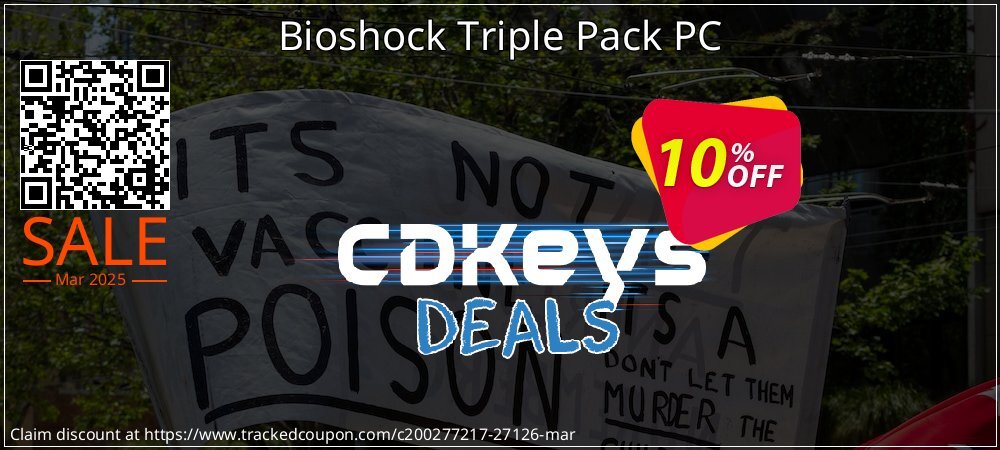 Bioshock Triple Pack PC coupon on World Party Day discount