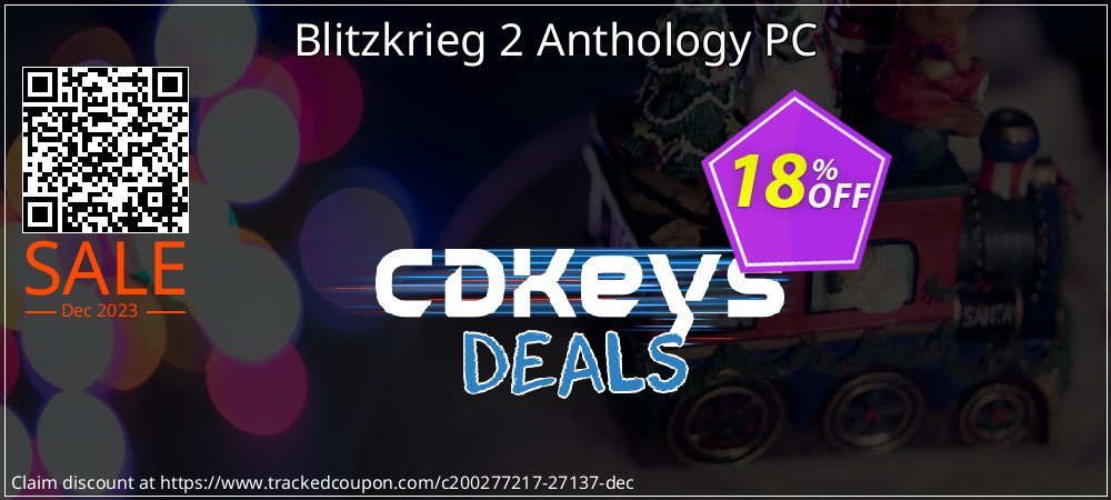 Blitzkrieg 2 Anthology PC coupon on April Fools' Day offering sales