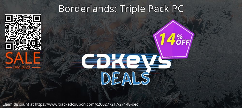 Borderlands: Triple Pack PC coupon on Easter Day discounts
