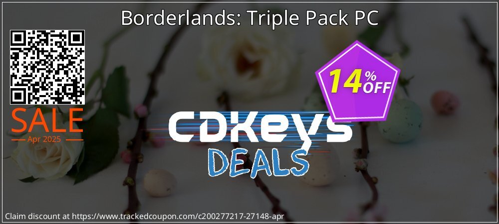 Borderlands: Triple Pack PC coupon on Easter Day discounts