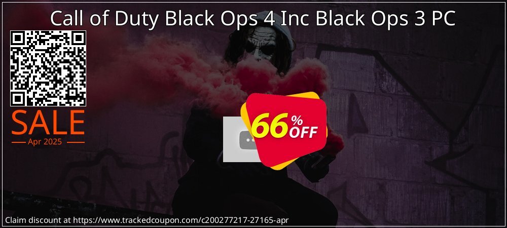 Call of Duty Black Ops 4 Inc Black Ops 3 PC coupon on National No Smoking Day offering sales