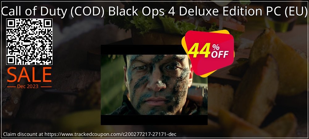 Call of Duty - COD Black Ops 4 Deluxe Edition PC - EU  coupon on World Party Day discount