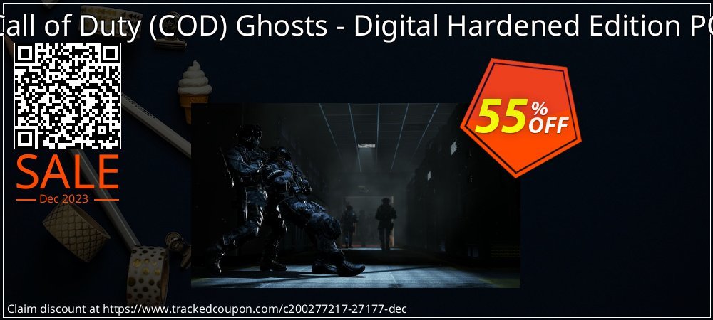 Call of Duty - COD Ghosts - Digital Hardened Edition PC coupon on April Fools' Day sales