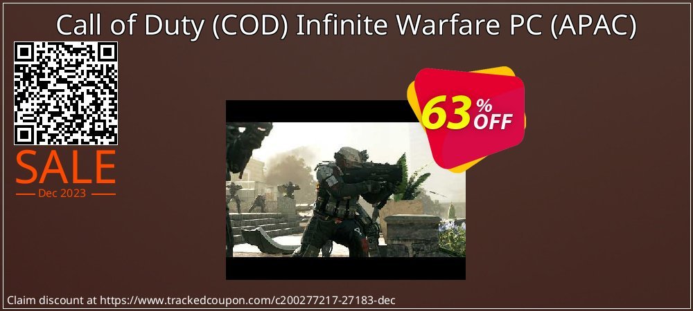 Call of Duty - COD Infinite Warfare PC - APAC  coupon on Easter Day super sale