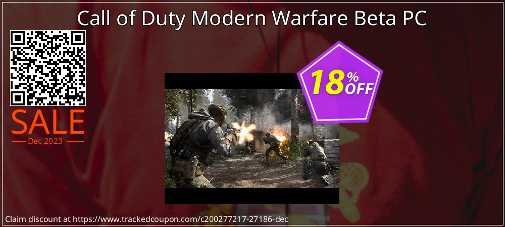Call of Duty Modern Warfare Beta PC coupon on World Party Day sales