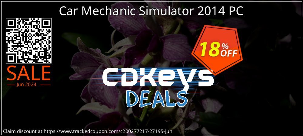 Car Mechanic Simulator 2014 PC coupon on Mother's Day deals