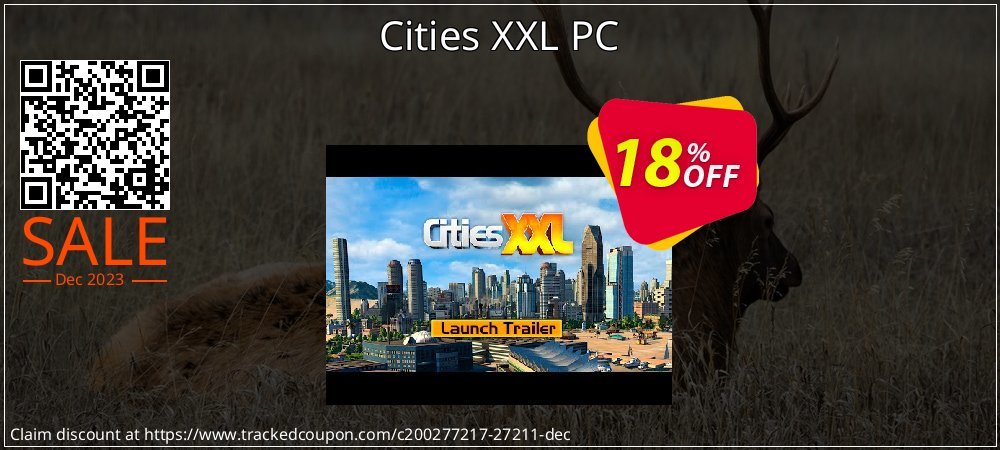 Cities XXL PC coupon on World Party Day discounts
