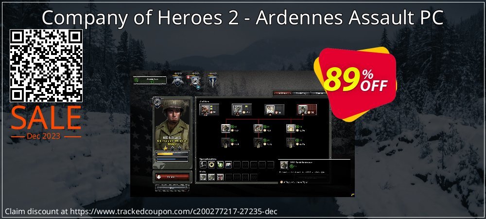 Company of Heroes 2 - Ardennes Assault PC coupon on National Walking Day offering discount