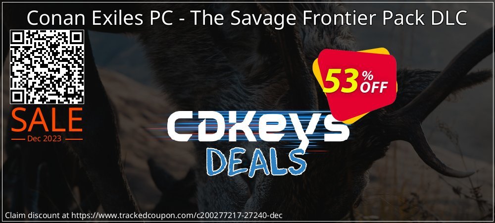 Conan Exiles PC - The Savage Frontier Pack DLC coupon on National Walking Day sales