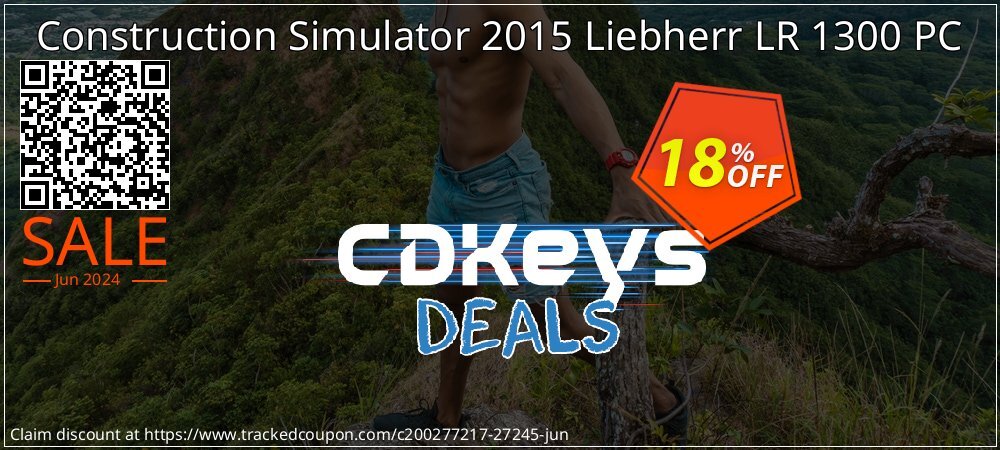 Construction Simulator 2015 Liebherr LR 1300 PC coupon on Mother's Day super sale