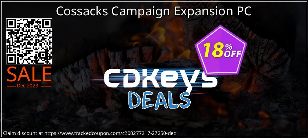 Cossacks Campaign Expansion PC coupon on Nude Day offering discount