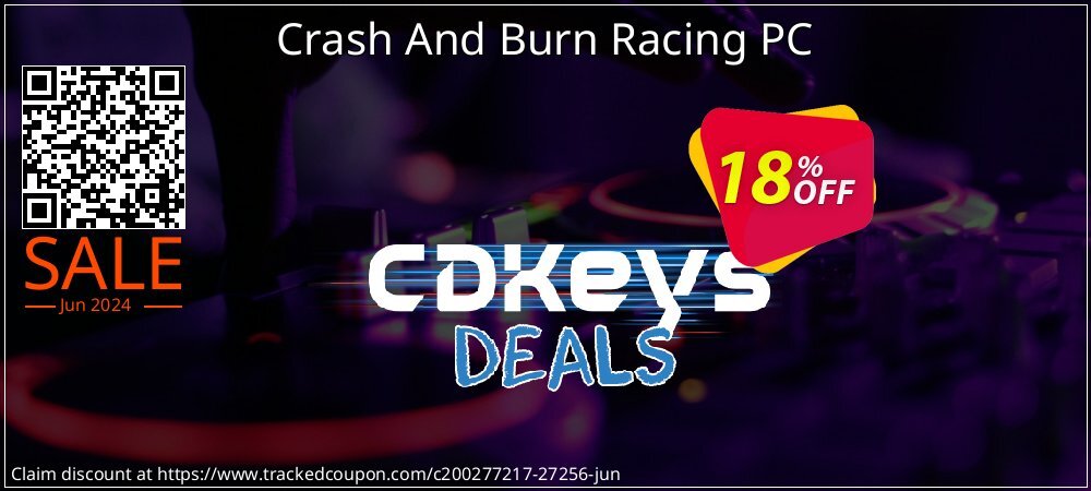 Crash And Burn Racing PC coupon on World Whisky Day promotions