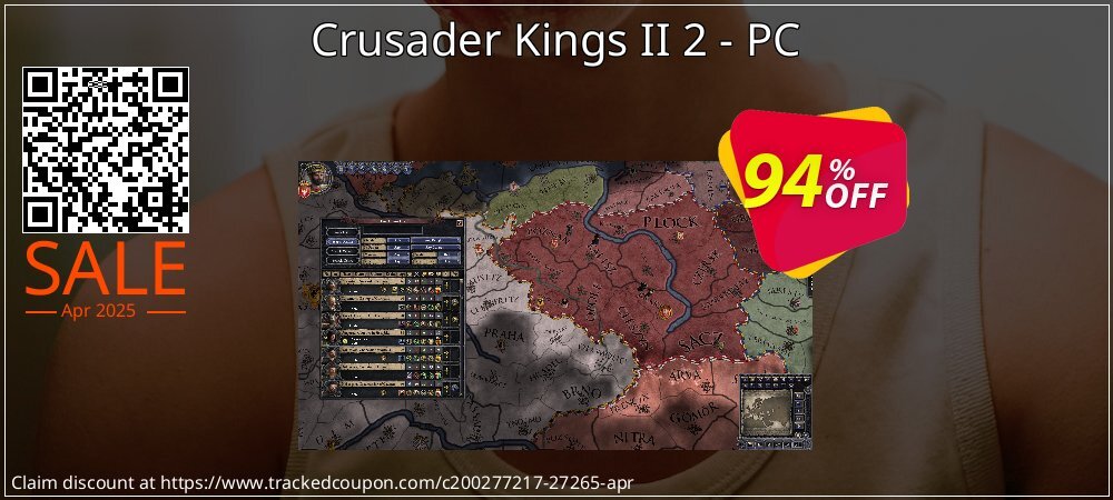 Crusader Kings II 2 - PC coupon on National Walking Day discounts