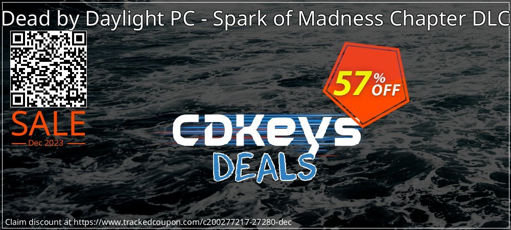 Dead by Daylight PC - Spark of Madness Chapter DLC coupon on National Walking Day offering discount