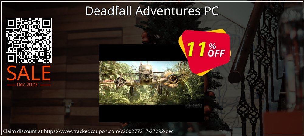 Deadfall Adventures PC coupon on Working Day promotions